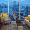 Open space living area with natural lighting